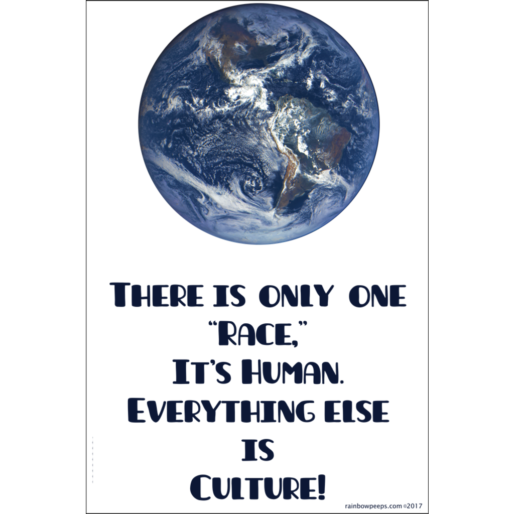 THERE IS ONLY ONE RACE Poster