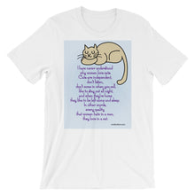 CAT TRAITS ARE MAN'S RUIN Short Sleeve Unisex T Shirt