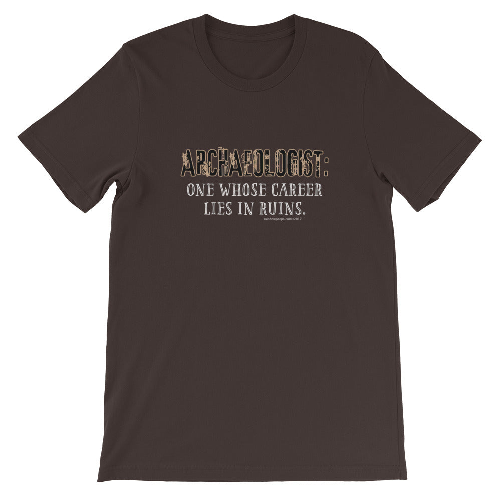 ARCHAEOLOGIST DEFINED Short-Sleeve Unisex T-Shirt
