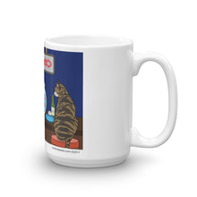 TWO CATS AT SUSHI BAR Mug