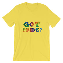 GOT PRIDE? LGBT Unisex T shirt