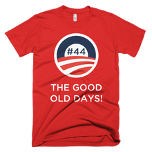 #44 THE GOOD OLD DAYS White Letters Unisex T shirt