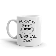 MY CAT IS BILINGUAL Mug