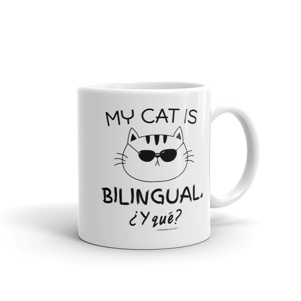 MY CAT IS BILINGUAL Mug